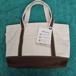 Shorebag Mini Tote Cream/Brown